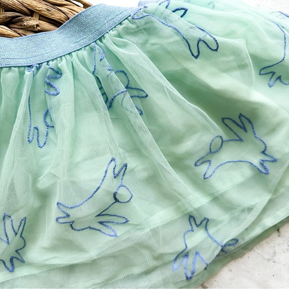 Cat & Jack Girls Easter Bunny Tulle Skirt - Picture 2 of 4